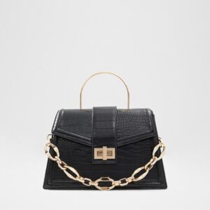 ALDO Lena Top Handle Handbag Color Black