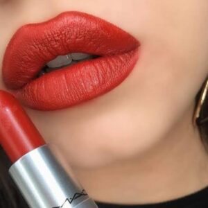 MAC Shade: Chilli (brownish orange-red)