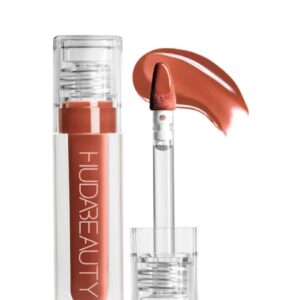 Huda Beauty FAUX FILLER Extra Shine Lip Gloss Shade: Foxy