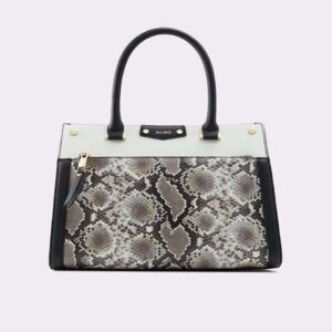Aldo Accessories Eliralle Snakeskin Print Tote Bag with Detachable Strap