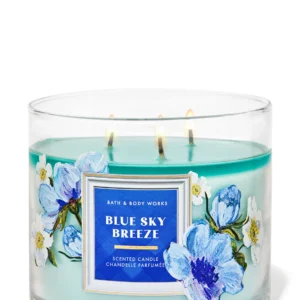 Bath & Body Works Blue Sky Breeze 3 Wick Candle