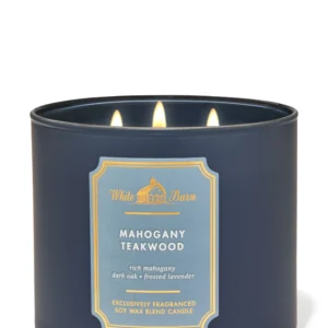 Bath & Body Works Mahogany Teakwood 3-Wick Candle