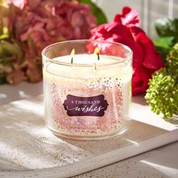 Bath & Body Works A Thousand Wishes 3-Wick Candle