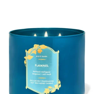 Bath & Body Works Flannel 3-Wick Candle