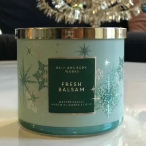 Bath & Body Works Fresh Balsam 3-Wick Candle