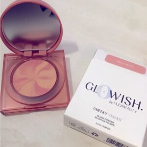 GloWish By Huda Beauty Cheeky Vegan Blush Powder - Milky Rose 2.8G/0.08 oz