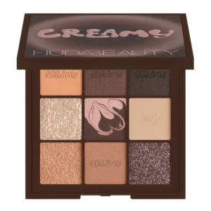 HUDA BEAUTY CREAMY OBSESSIONS EYESHADOW PALETTE (Shade Neutral Brown)