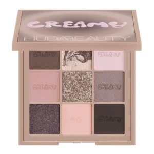 HUDA BEAUTY CREAMY OBSESSIONS EYESHADOW PALETTE (Shade Greige)