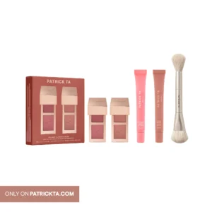 Patrick Ta Mini Blush & Lip Balm Set